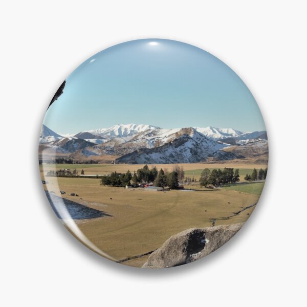 Item preview, Mountain Landscape Winter Snow New Zealand designed and sold by MadeByDiana.