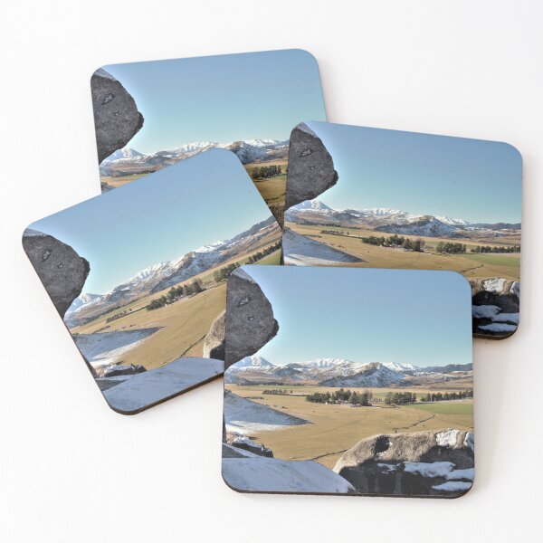 Item preview, Mountain Landscape Winter Snow New Zealand designed and sold by MadeByDiana.