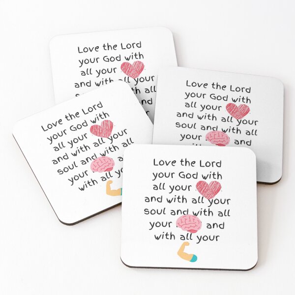 Item preview, Love The Lord Your God | Heart | Mind | Arm designed and sold by LoveGen.