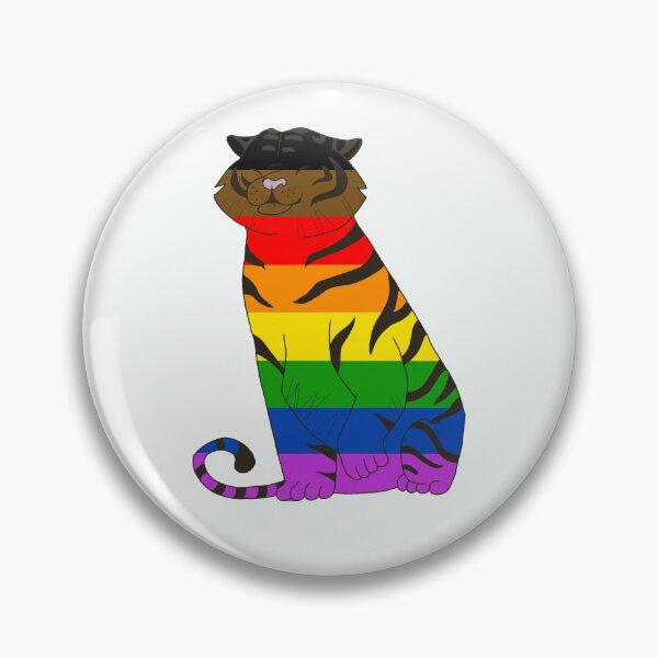 Artikelvorschau, POC/Philadelphia Pride Tiger entworfen und verkauft von Prickly Pear Art.