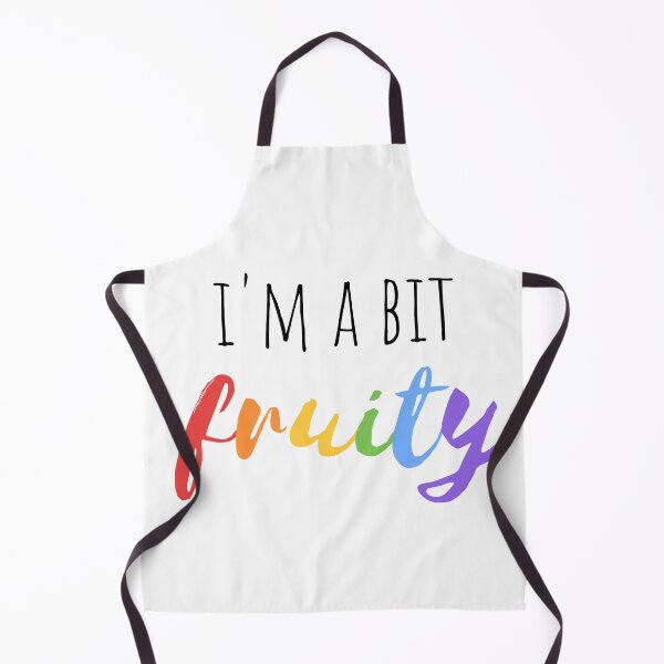 Item preview, im a bit fruity (fun funny gay quotes tiktok queer cute bi fruity lgbt queer gen z rainbow) designed and sold by emcazalet.
