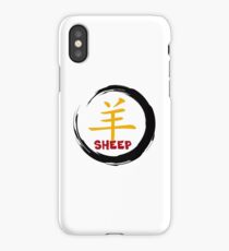 Chinese New Year of The Sheep Goat Ram iPhone Case