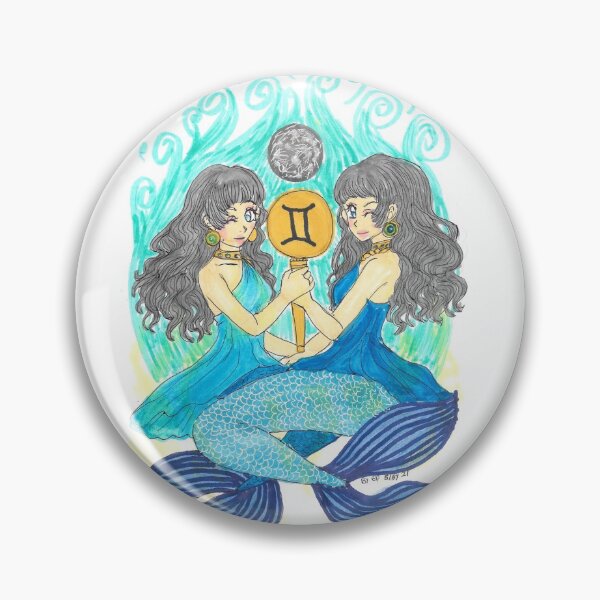 Item preview, Mermaids zodiac. Gemini designed and sold by SantosPollos.
