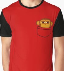 Pocket monkey is highly suspicious Graphic T-Shirt