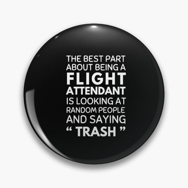 Item preview, Funny Flight Attendant designed and sold by GodsPeople.