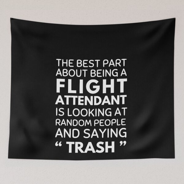 Item preview, Funny Flight Attendant designed and sold by GodsPeople.