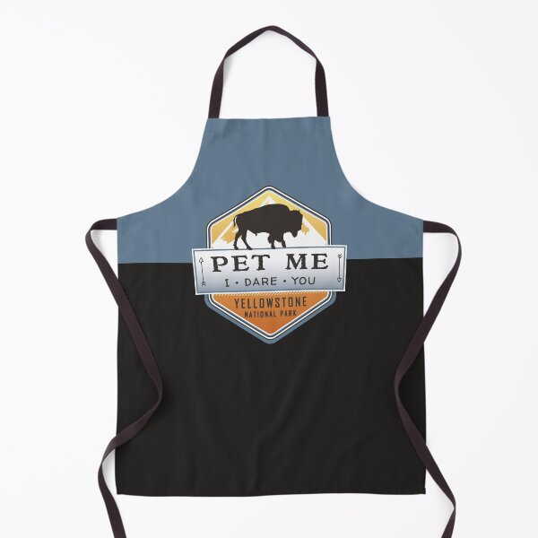 Item preview, Pet Me - I Dare You, Yellowstone National Park Bison Buffalo designed and sold by NoBonesLife.