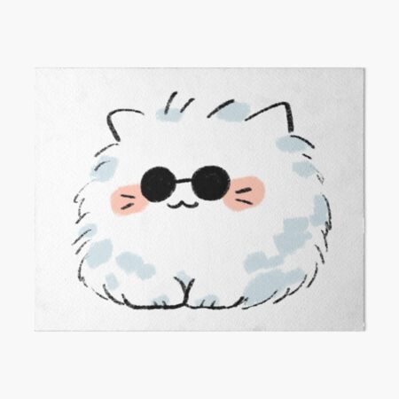 Gojo Cat Wall Art | Redbubble