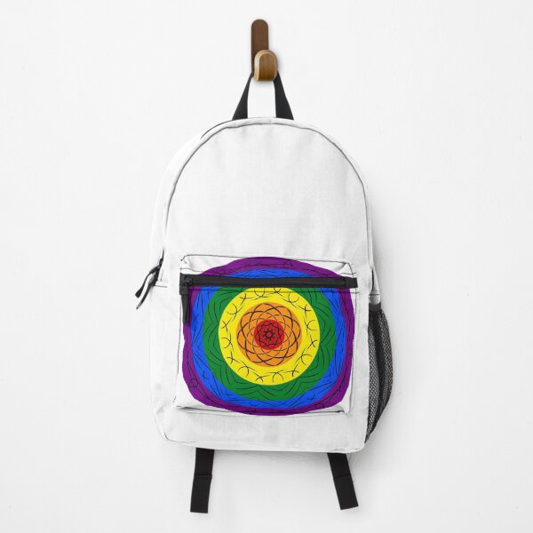 Item preview, Rainbow Pride Mandala designed and sold by MakaDragonTamer.