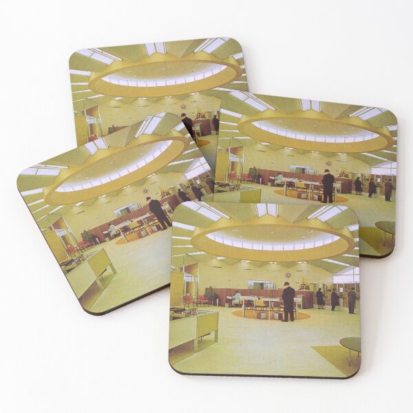 Item preview, Bank of the Commonwealth Lobby designed and sold by Mid-Century Pretty.