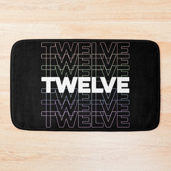 Item preview, 12th Kids Birthday, Adults Favorite # Twelve, Rainbow Color designed and sold by The Princess Saves Herself.