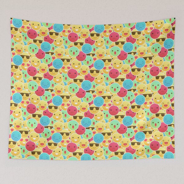 Item preview, Cool Emoji Day Pattern designed and sold by SimoCompany.