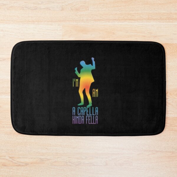 Item preview, I'm An A Capella Kinda Fella (On Black) designed and sold by AbsurdlyEpic.