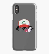 Ash with Scouter iPhone Case
