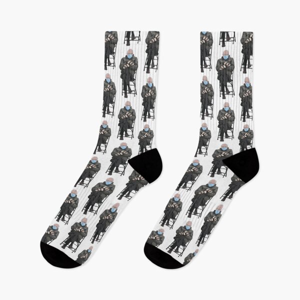 Item preview, Bernie Sanders Inauguration folding chair mittens designed and sold by Bethany Casey.
