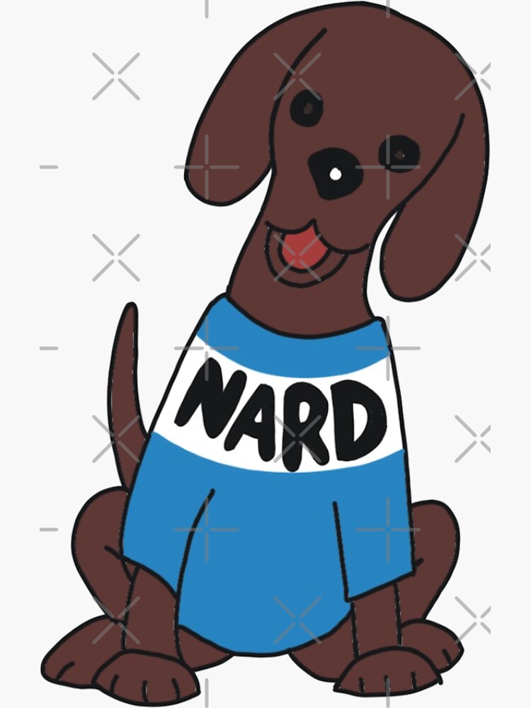 "Nard Dog Tattoo" Sticker for Sale by jaime1234 Redbubble