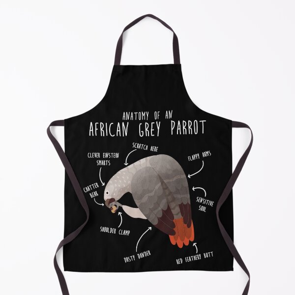 Item preview, African Grey Anatomy designed and sold by Clara Hollins.