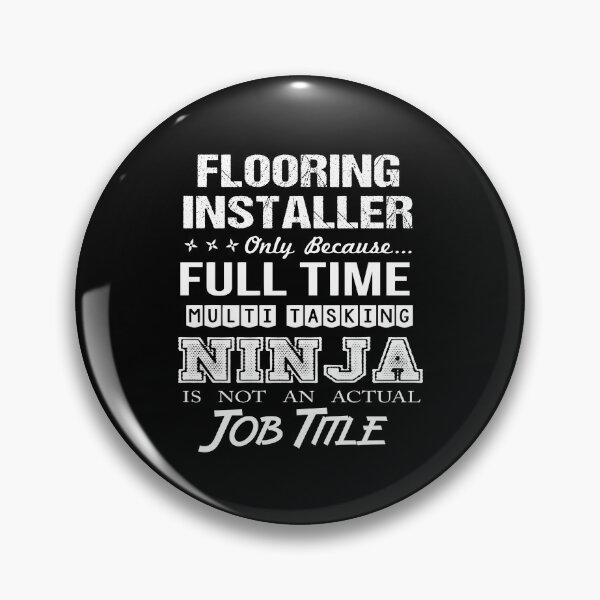 Item preview, Flooring Installer T Shirt - Multitasking Ninja Job Gift Item Tee designed and sold by hlleone803.