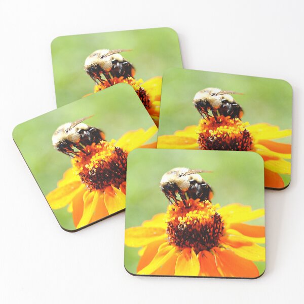 Item preview, Bee On A Flower designed and sold by bloomingvine.
