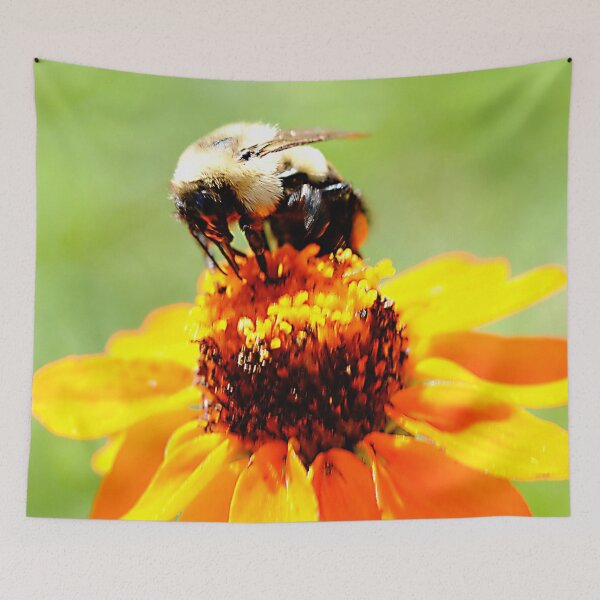 Item preview, Bee On A Flower designed and sold by bloomingvine.