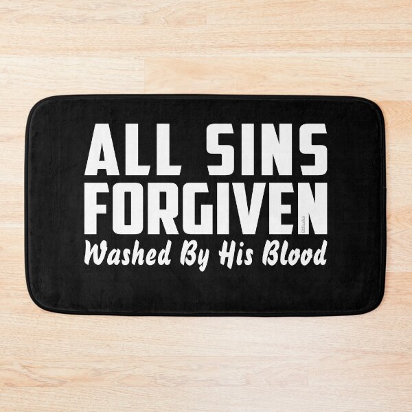 Item preview, ALL SINS FORGIVEN WASHED HIS BLOOD Christian Bible-Inspired Design designed and sold by ej-sulu.