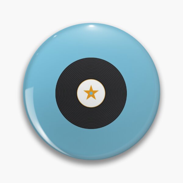 Item preview, Records and CDs on light blue designed and sold by lovender-pttrns.