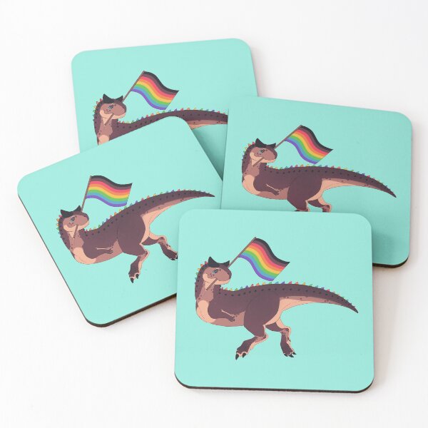 Item preview, Queer/Gay Carnotaurus Pride designed and sold by catdoq.