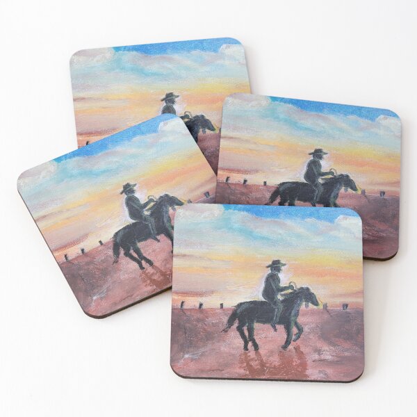 Item preview, Cowboy riding horse designed and sold by CiannaLeigh.