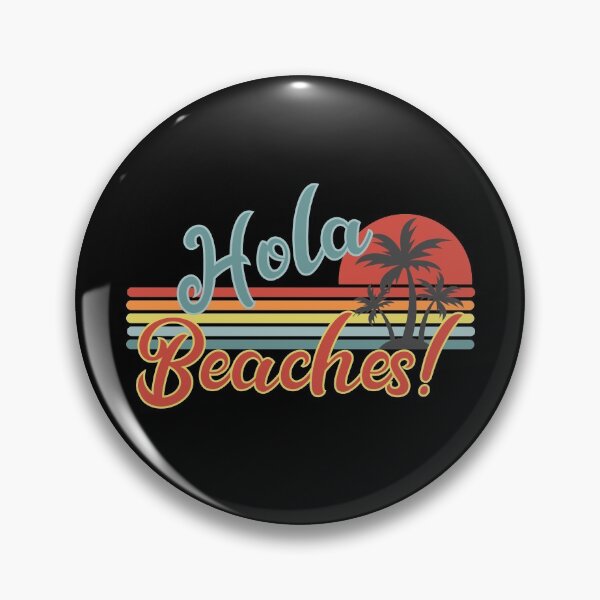 Item preview, Hola Beaches Sunset designed and sold by Rooster Syndicate.