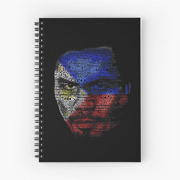 Artikelvorschau, Manny Pacquiao Typografie Portrait Kleidung entworfen und verkauft von CRTVMRKT.