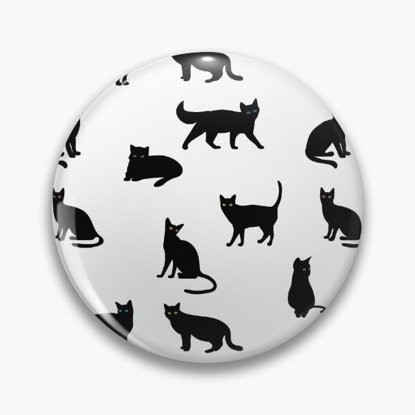 Item preview, Cute Black Cat Sticker designed and sold by GlowinUp Shop.