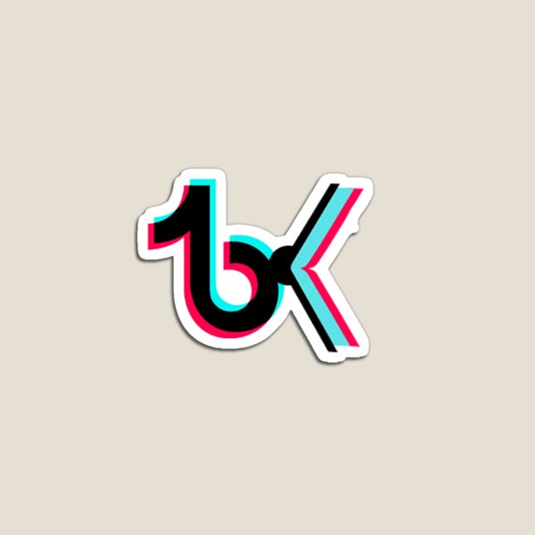 Book Tok LOGO Short and Sweet Magnet
