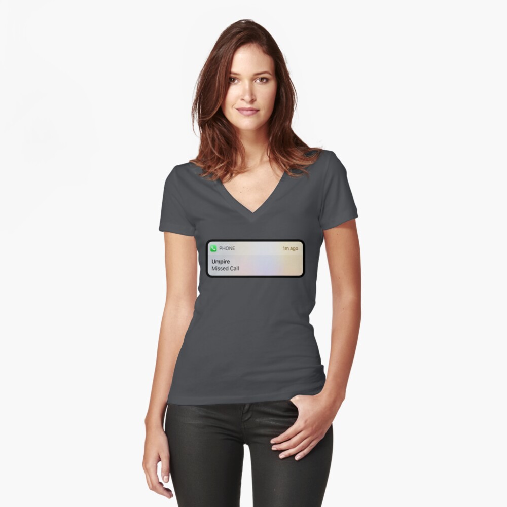 Item preview, Fitted V-Neck T-Shirt designed and sold by Beachbrother.