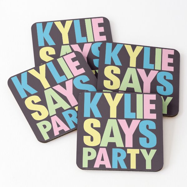 Aperçu de l'œuvre Kylie Minogue Kylie dit la fête créée et vendue par AzzoHandmade.