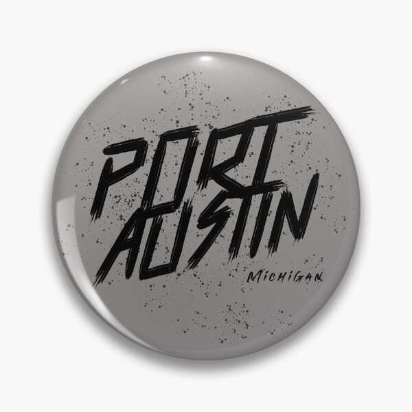 Item preview, Port Austin Michigan Graffiti Black Design designed and sold by Eleven-K.