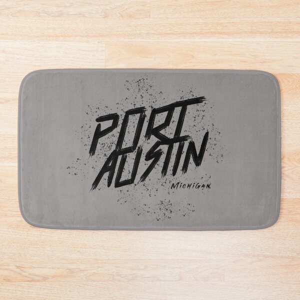 Item preview, Port Austin Michigan Graffiti Black Design designed and sold by Eleven-K.