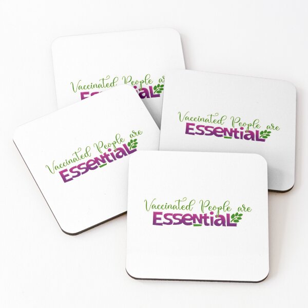 Item preview, Vaccinated People Are Essential designed and sold by OnPurposeMarket.