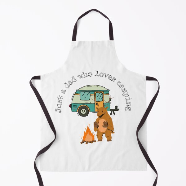 Item preview, just a dad who loves camping designed and sold by fridayNightfunk.