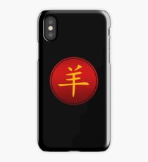 Chinese New Year of The Sheep Goat Ram iPhone Case