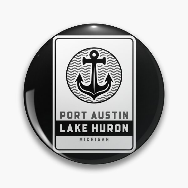 Item preview, Port Austin Michigan Lake Huron Anchor Design designed and sold by Eleven-K.