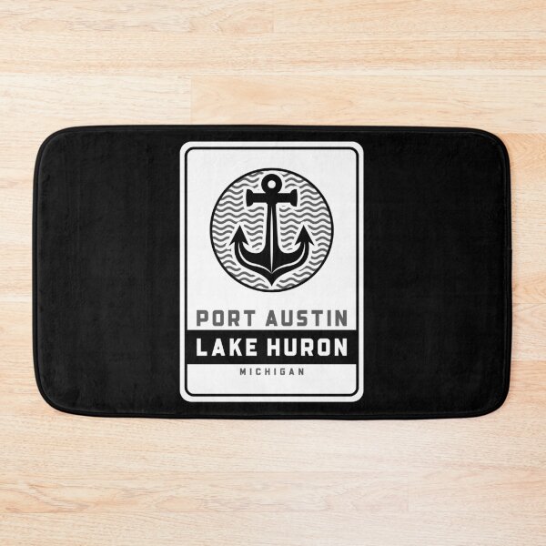 Item preview, Port Austin Michigan Lake Huron Anchor Design designed and sold by Eleven-K.