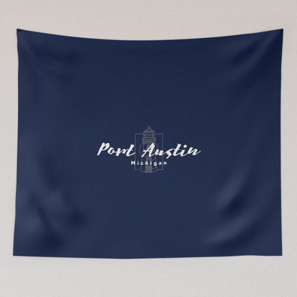 Item preview, Port Austin Michigan Lighthouse Design designed and sold by Eleven-K.