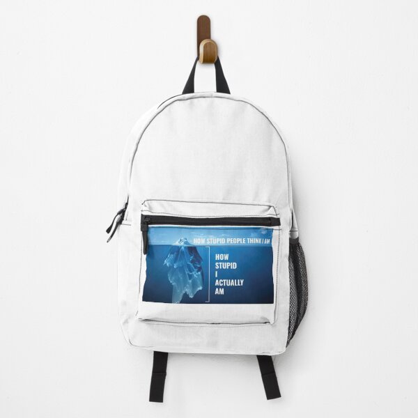 Item preview, I Am Stupid | Funny Iceberg Meme designed and sold by Minimalwiz.