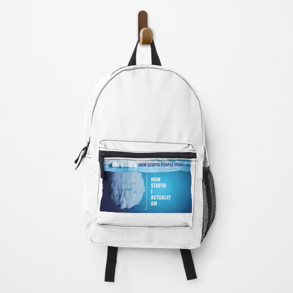 Item preview, I Am Stupid | Funny Iceberg Meme designed and sold by Minimalwiz.