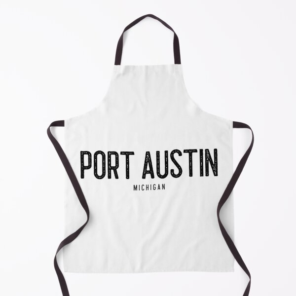 Item preview, Port Austin Michigan Classic Straight Aged Text Black Design designed and sold by Eleven-K.