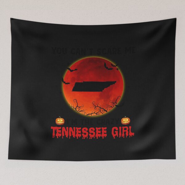 Item preview, You can't scare me I'm the crazy halloween Tennessee designed and sold by JohnEPerez.