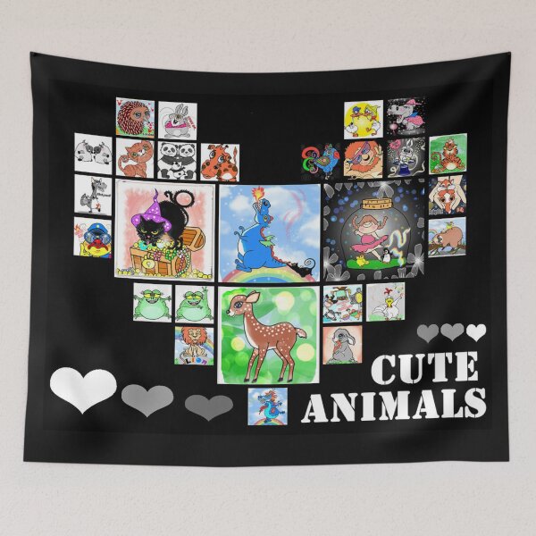 Item preview, Cute animals  designed and sold by Shirley cute art .