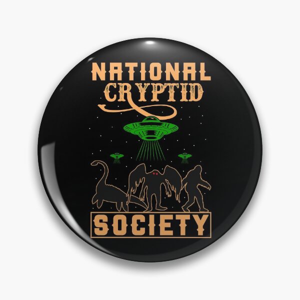 Item preview, National Cryptid Society Creatures Conspiracy Funny Alien designed and sold by ChromanautMerch.