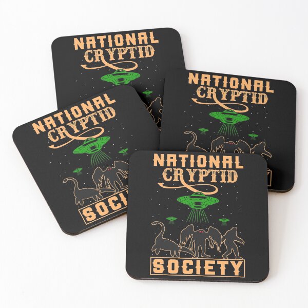 Item preview, National Cryptid Society Creatures Conspiracy Funny Alien designed and sold by ChromanautMerch.