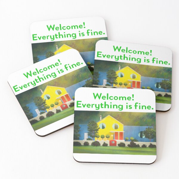 Item preview, Welcome! Everything is fine. designed and sold by froggyleggs.